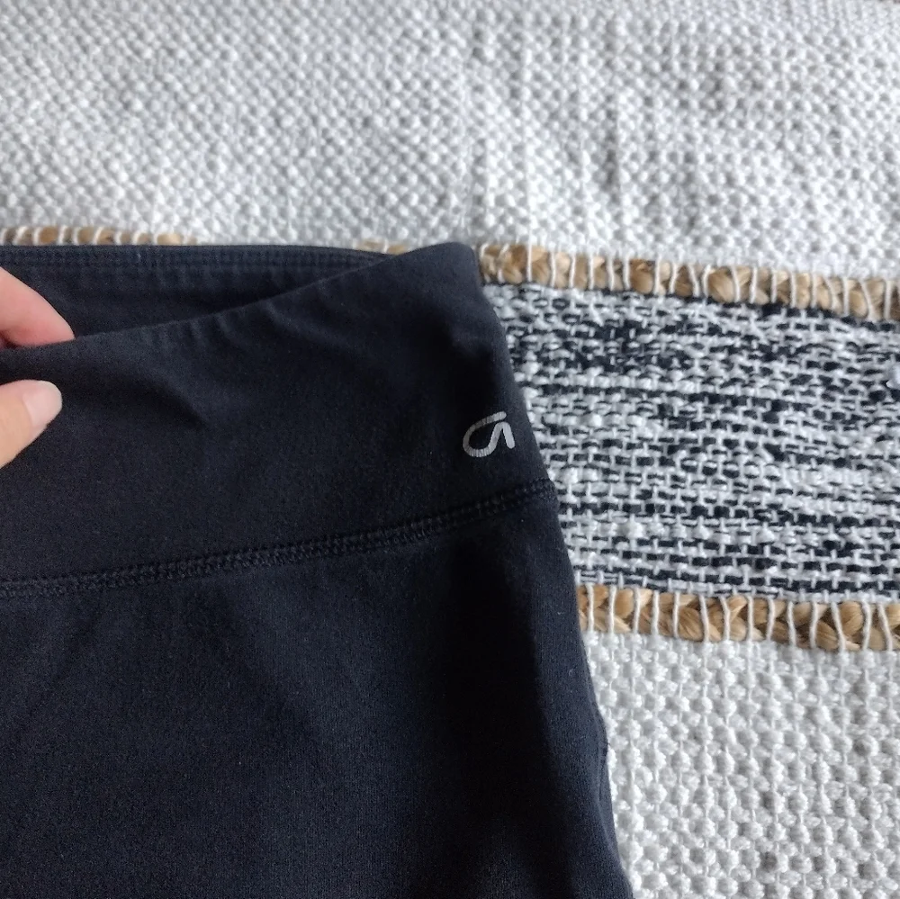 3 / $25 GAP Cotton Leggings Black size S - Picture 2 of 4